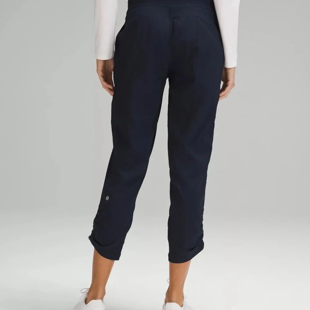 Black Lululemon Dance Studio Mid-Rise Cropped Pants - Picture 2 of 9